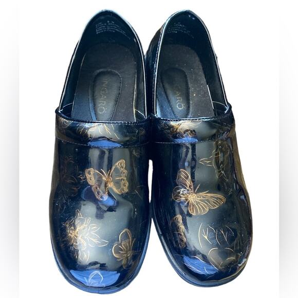 Ingaro women’s size 9 clog style butterfly print shoes - Picture 1 of 5